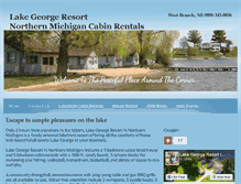 Tablet Screenshot of cabinsonlakegeorge.com